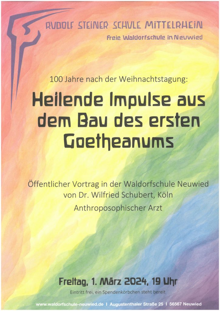 Heilende Impulse aus dem Bau des ersten Goetheanums am 01. März 2024