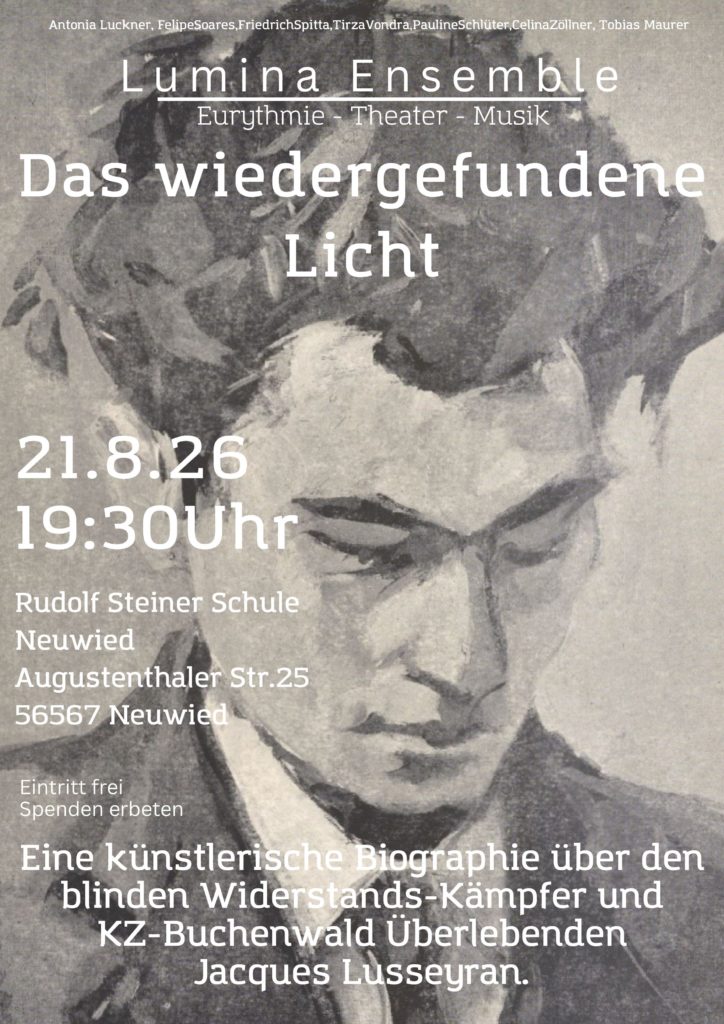 Eurythmie Ensemble Lumia am Freitag, 21. August um 19:30 Uhr