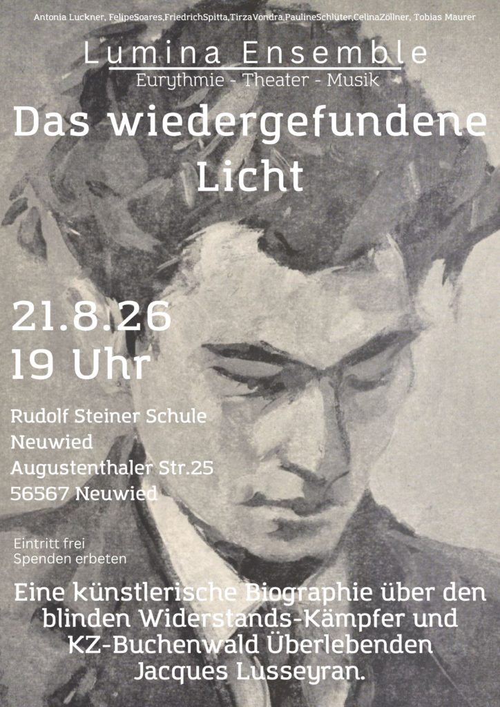 Eurythmie Ensemble Lumia am Freitag, 21. August um 19:30 Uhr